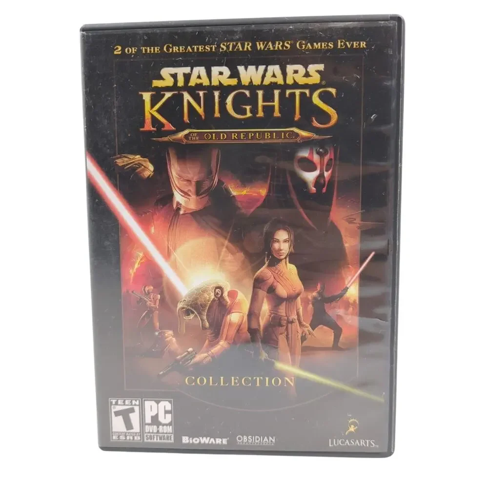Star Wars KOTOR PC DVD-ROM Video Game RPG Sci-Fi Knights Old Republic